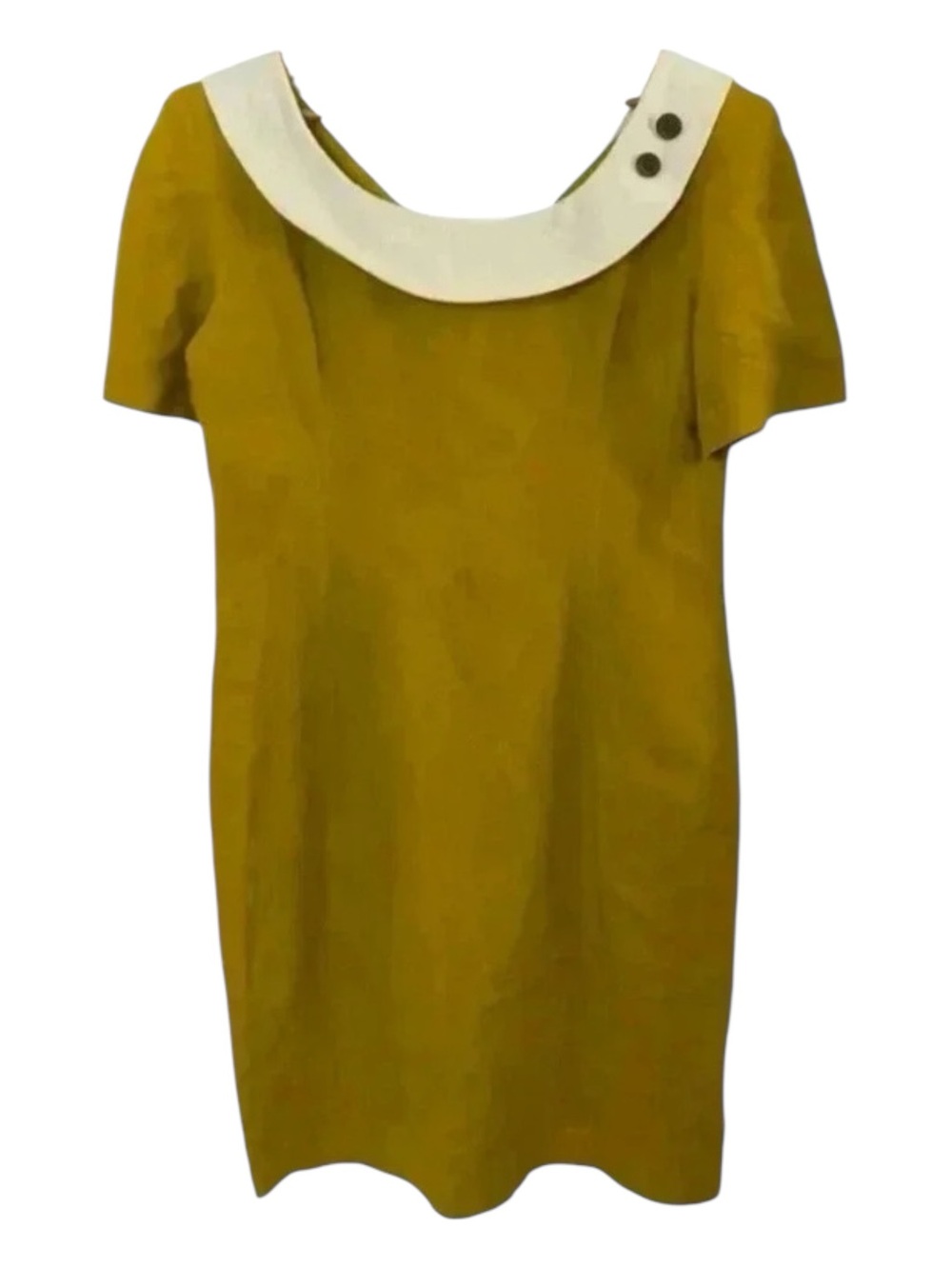 Jose Alvarez Womens 100% Linen Vintage 1960s Dress Sack Dress